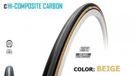 ΕΛΑΣΤΙΚΟ ROAD 28 TUFO C HI Composite Carbon Clincher-Tubular 25mm black-beige