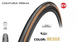 ΕΛΑΣΤΙΚΟ ROAD 28 TUFO COMTURA PRIMA Tubeless Ready 30mm black-beige