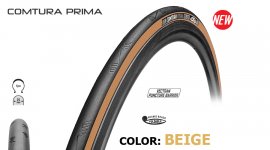 ΕΛΑΣΤΙΚΟ ROAD 28 TUFO COMTURA PRIMA Tubeless Ready 25mm black-beige