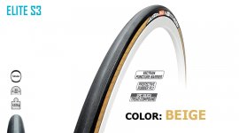 ΕΛΑΣΤΙΚΟ ROAD 28 TUFO ELITE S3<225g Tubular 23mm black-beige