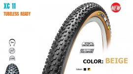 ΕΛΑΣΤΙΚΟ MTB 27.5 TUFO XC11 Tubeless Ready 27x2.25 black-beige