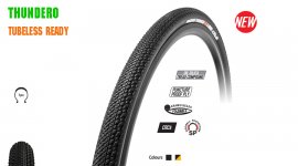 ΕΛΑΣΤΙΚΟ GRAVEL 28 TUFO THUNDERO Tubeless Ready 700x36c black