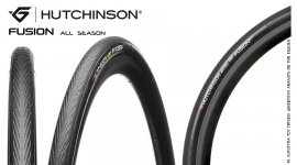 ΕΛΑΣΤΙΚΟ ROAD 28 HUTCHINSON FUSION 5 ALL SEASON Aramid Protech Clincher 25mm black