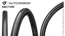 ΕΛΑΣΤΙΚΟ ROAD 28 HUTCHINSON SECTOR TLR Hardskin Tubeless Ready 28mm black