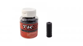 ΚΑΛΩΔΙΟΥ ΦΩΛΙΕΣ ΤΑΧΥΤΗΤΩΝ TKX 4mm PVC - CAPDP01 black - 150τεμ