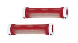 ΧΕΙΡΟΛΑΒΕΣ ΖΕΥΓΟΣ TKX TPR ΔΙΑΦΑΝΟ-ALU 130mm - HL-G309 red-clear