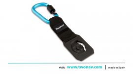 ΒΑΣΗ TWONAV ΜΕ ΓΑΝΤΖΟ QUICKLOCK CARABINER black-blue