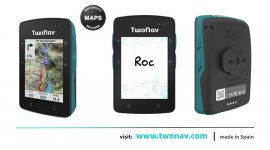 ΣΥΣΚΕΥΗ GPS TWONAV ROC 2.7 black-blue